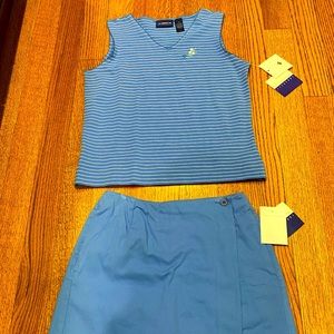 New Liz Claiborne (Liz Sport) skort and top